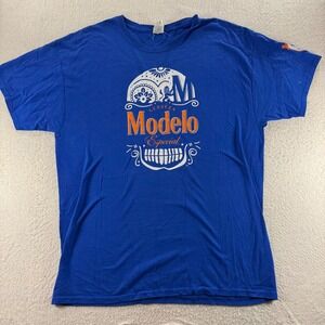 Modelo Especial Cerveza TShirt FC‎ Cincinnati Soccer Blue XL Beer Sugar Skull